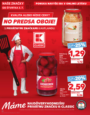 Kaufland 3.7. - 9.7. - Kaufland Prešov - Ľubotice