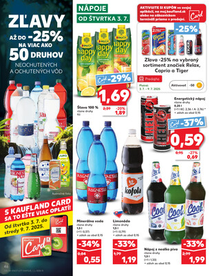 Kaufland 3.7. - 9.7. - Kaufland Prešov - Ľubotice