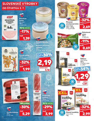 Kaufland 3.7. - 9.7. - Kaufland Levice