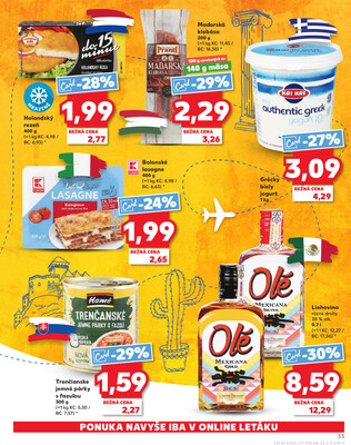 Kaufland 3.7. - 9.7. - Kaufland Levice