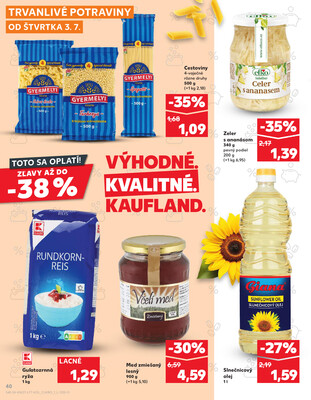 Kaufland 3.7. - 9.7. - Kaufland Levice