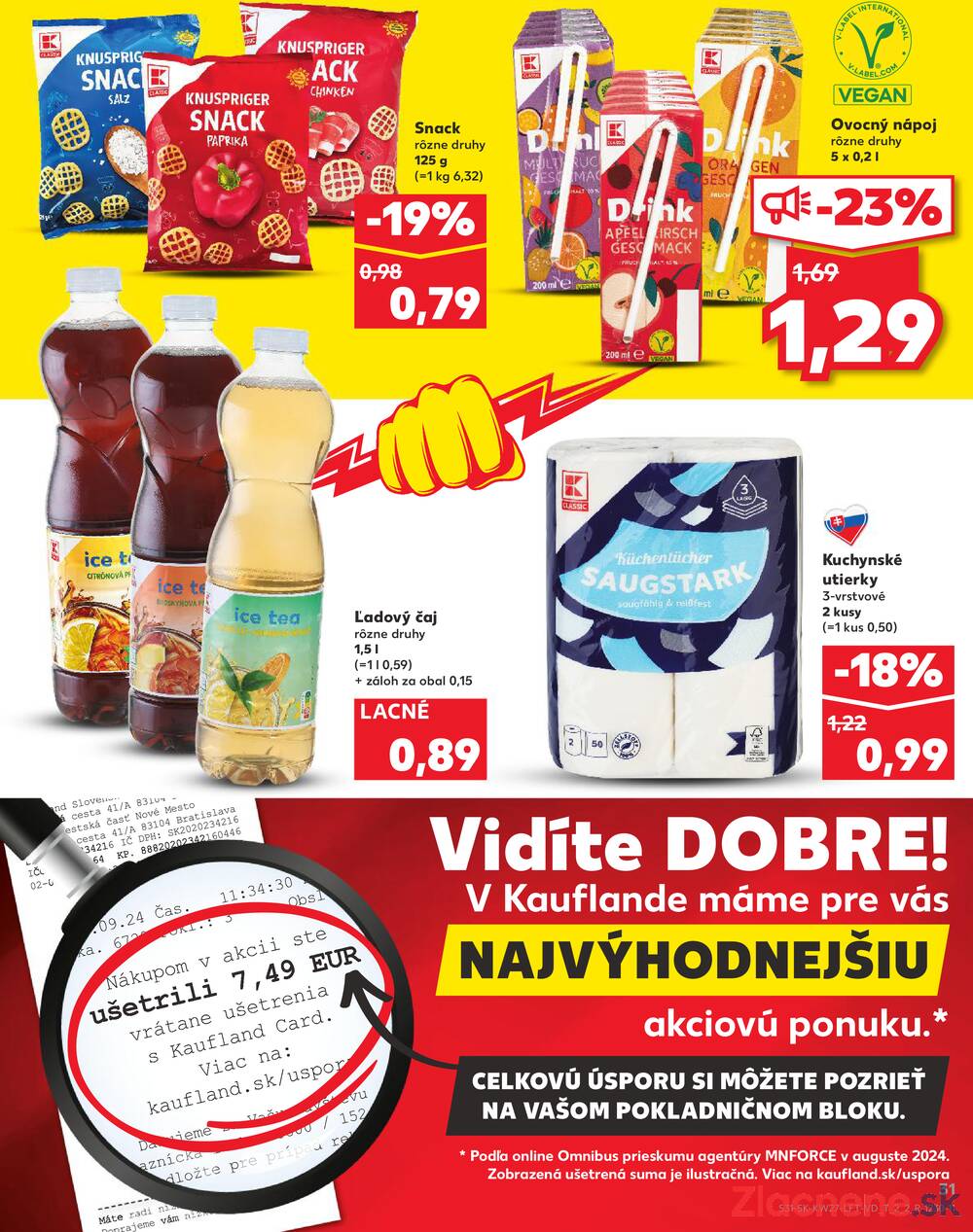 Leták Kaufland - Kaufland 3.7. - 9.7. - Kaufland Nové Zámky - strana 31