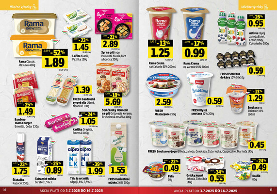 Leták Fresh
		  platný do 16.7.2025 - strana 9