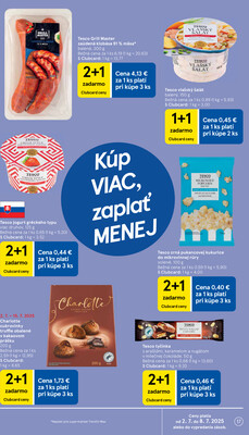 Leták Tesco
		  platný do 8.7.2025 - strana 17