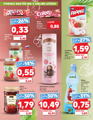Kaufland 10.7. - 16.7. - Kaufland Bardejov