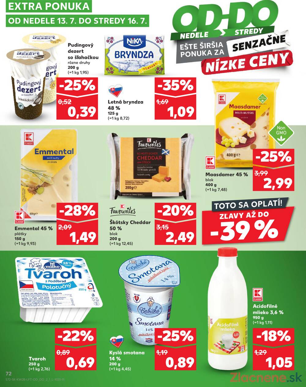 Leták Kaufland - Kaufland 10.7. - 16.7. - Kaufland Púchov - strana 72