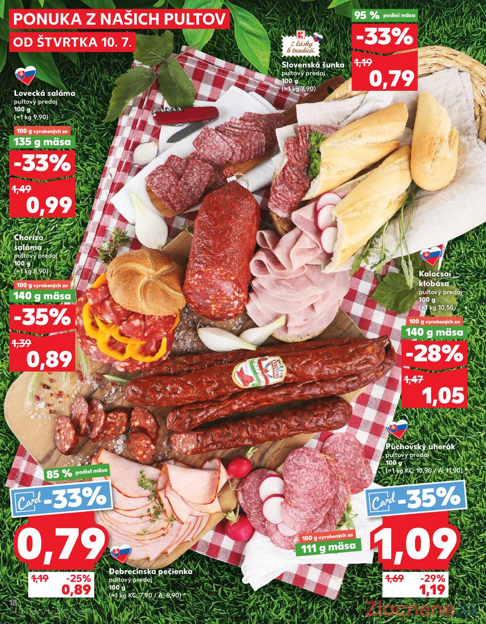 Leták Kaufland - Kaufland 10.7. - 16.7. - Kaufland Trebišov - strana 18
