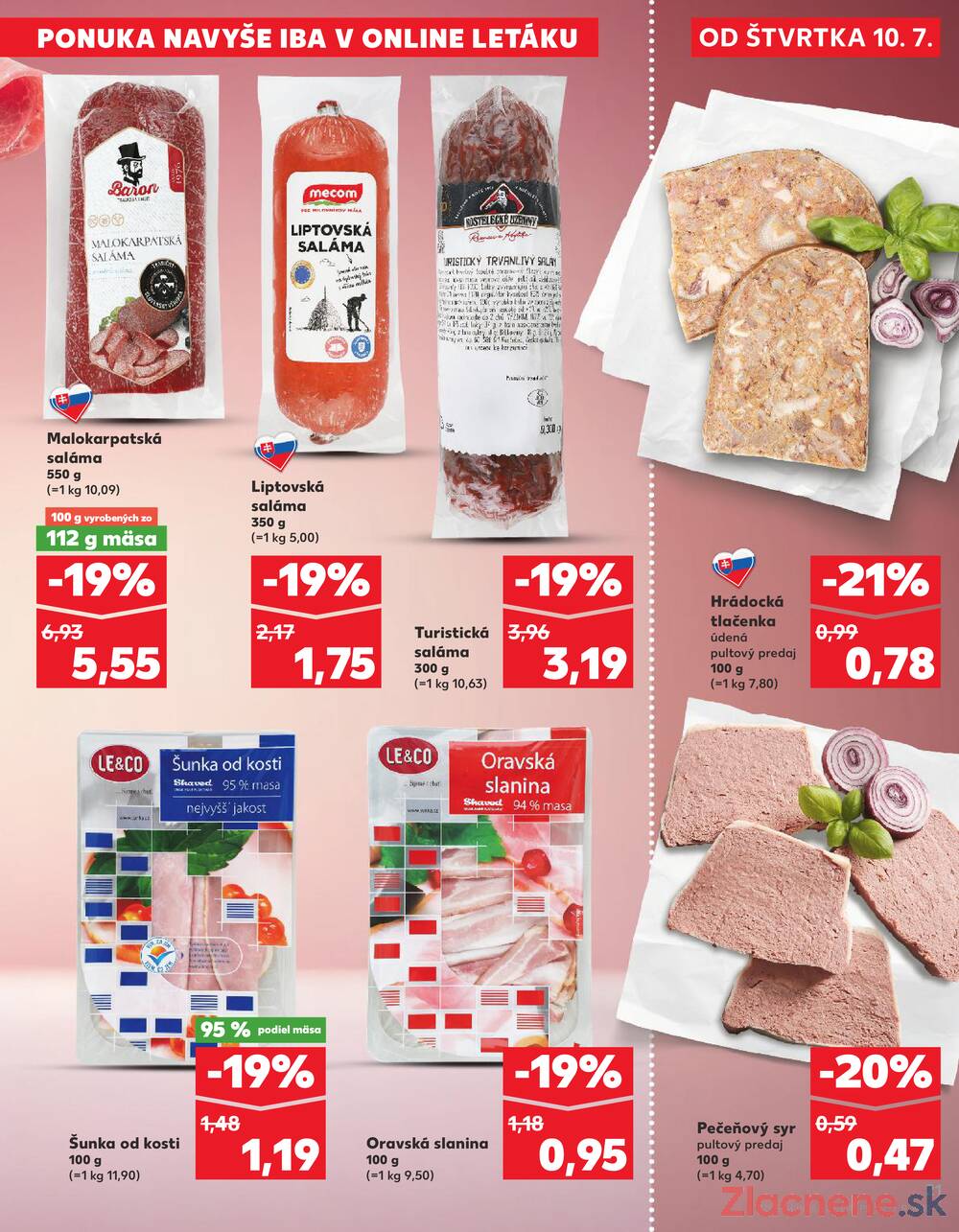 Leták Kaufland - Kaufland 10.7. - 16.7. - Kaufland Trebišov - strana 21