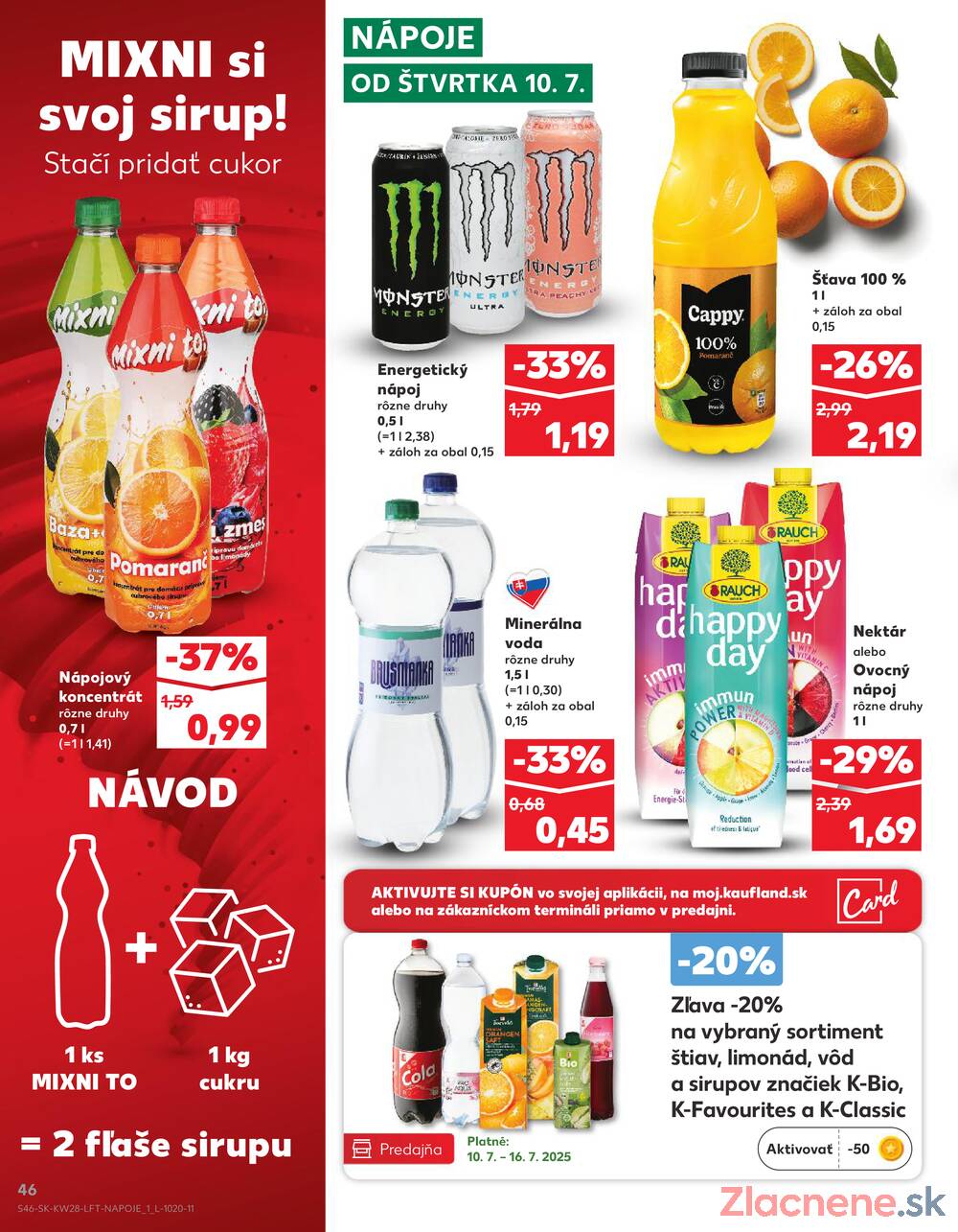 Leták Kaufland - Kaufland 10.7. - 16.7. - Kaufland Trebišov - strana 46