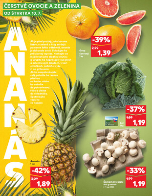 Kaufland 10.7. - 16.7. - Kaufland Trebišov