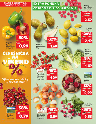 Kaufland 10.7. - 16.7. - Kaufland Trebišov