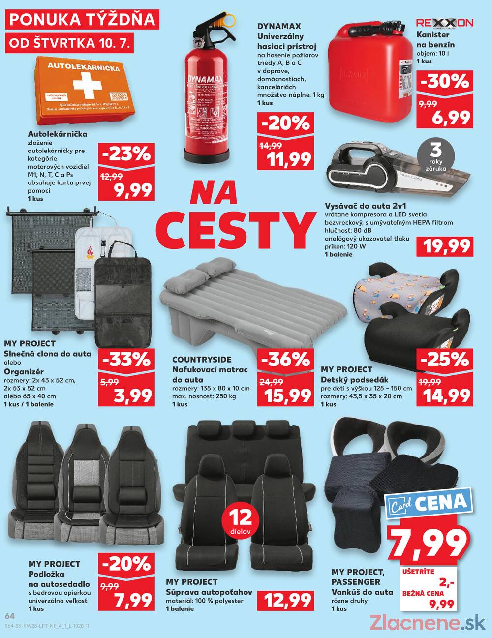 Leták Kaufland - Kaufland 10.7. - 16.7. - Kaufland Michalovce (Humenská cesta) - strana 64