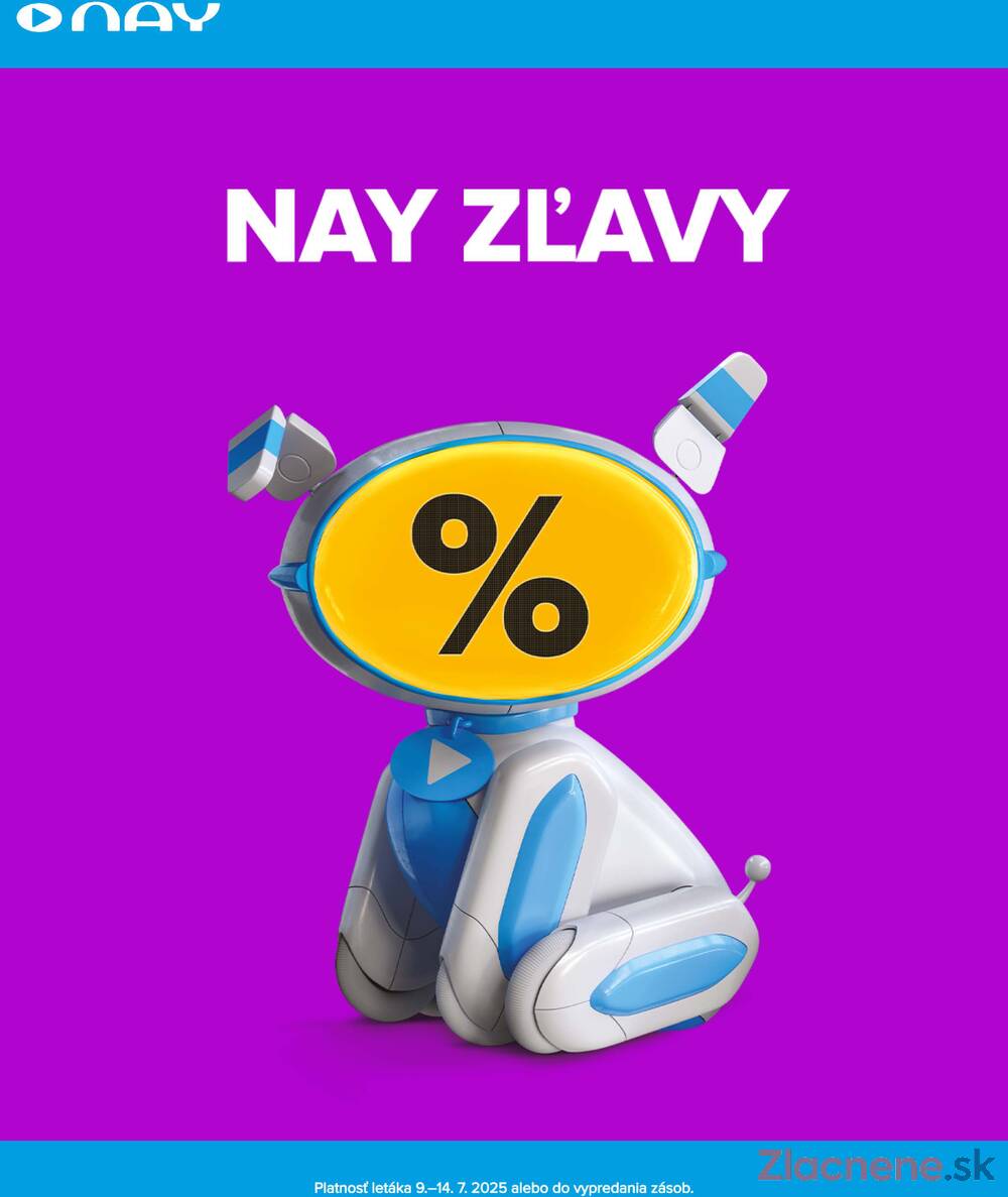 Leták NAY - NAY od 9.7. do 14.7.2025 - strana 1