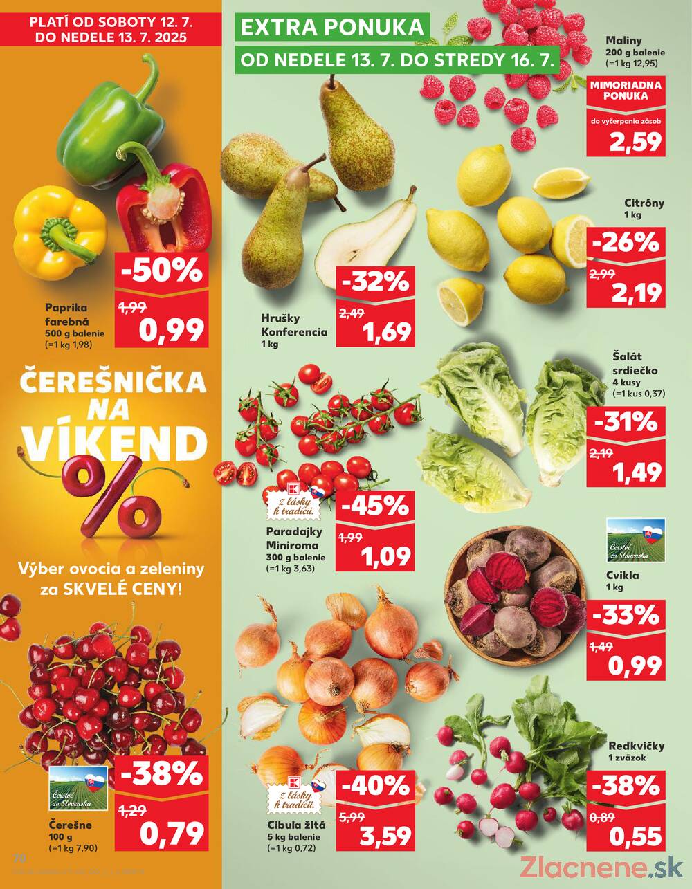 Leták Kaufland - Kaufland 10.7. - 16.7. - Kaufland Veľký Meder - strana 70