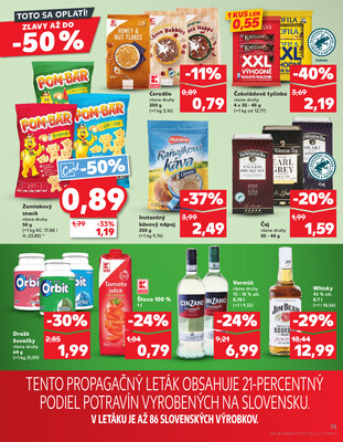 Kaufland 10.7. - 16.7. - Kaufland Hlohovec