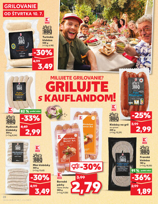 Kaufland 10.7. - 16.7. - Kaufland Prievidza (Necpaly)