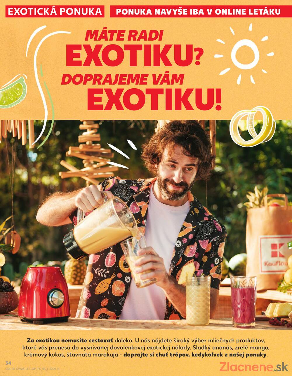 Leták Kaufland - Kaufland 10.7. - 16.7. - Kaufland Banská Bystrica - Radvaň - strana 34