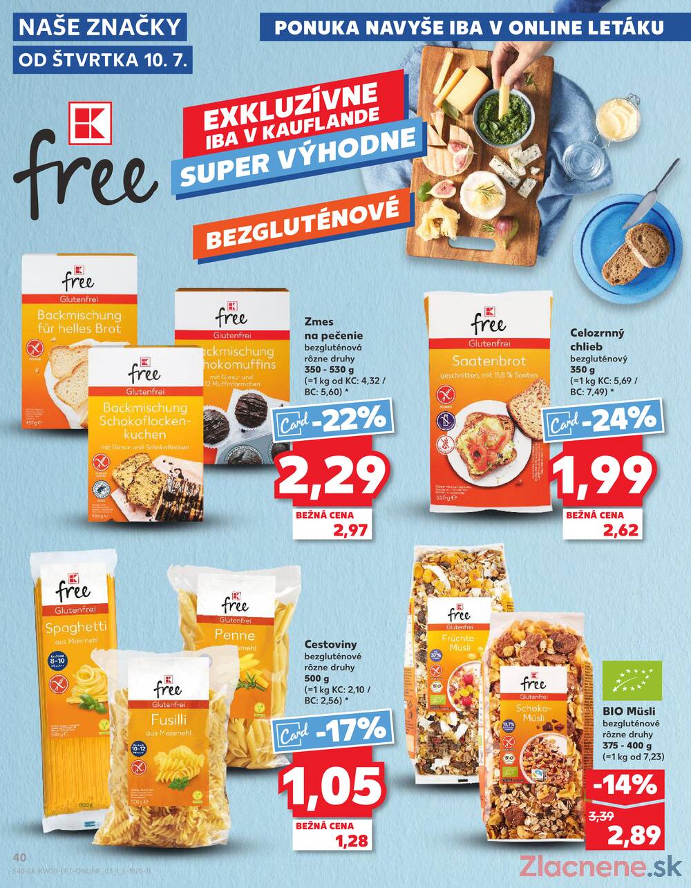 Leták Kaufland - Kaufland 10.7. - 16.7. - Kaufland Prešov - Sídlisko 3 - strana 40