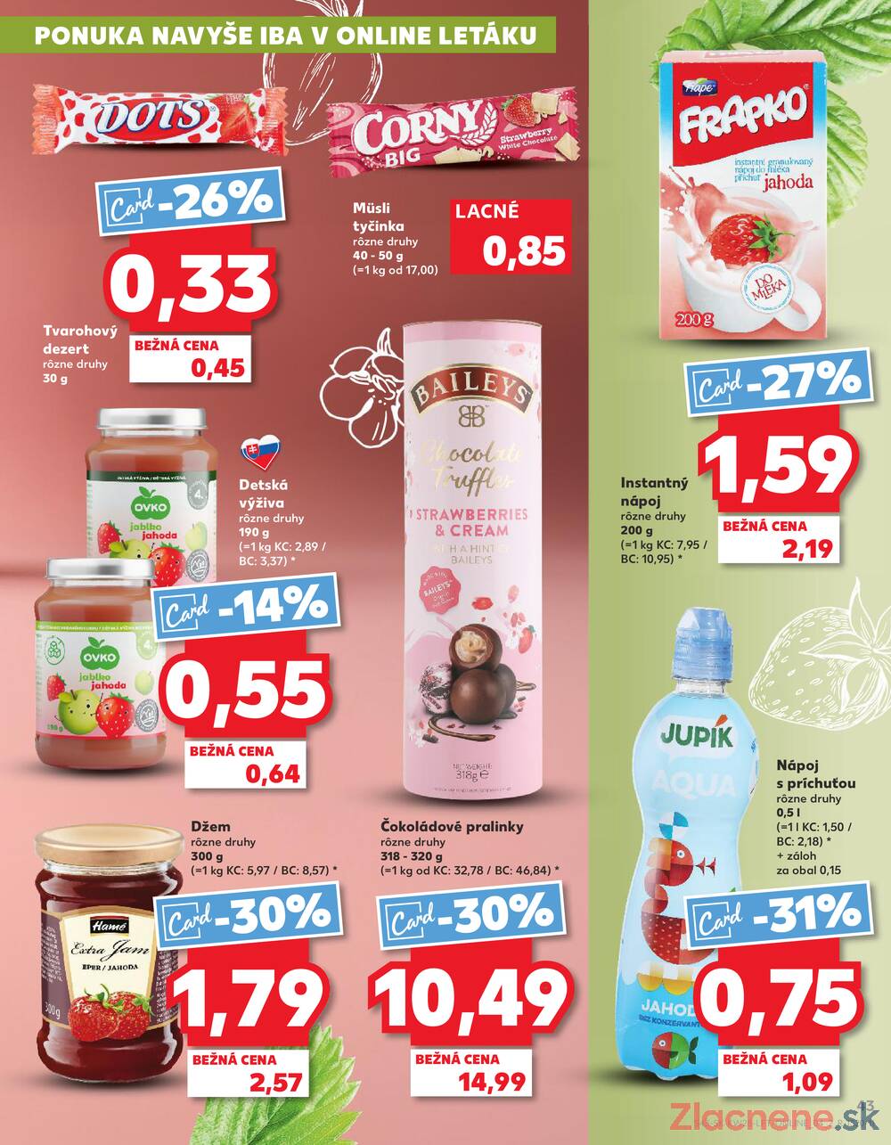 Leták Kaufland - Kaufland 10.7. - 16.7. - Kaufland Prešov - Sídlisko 3 - strana 43