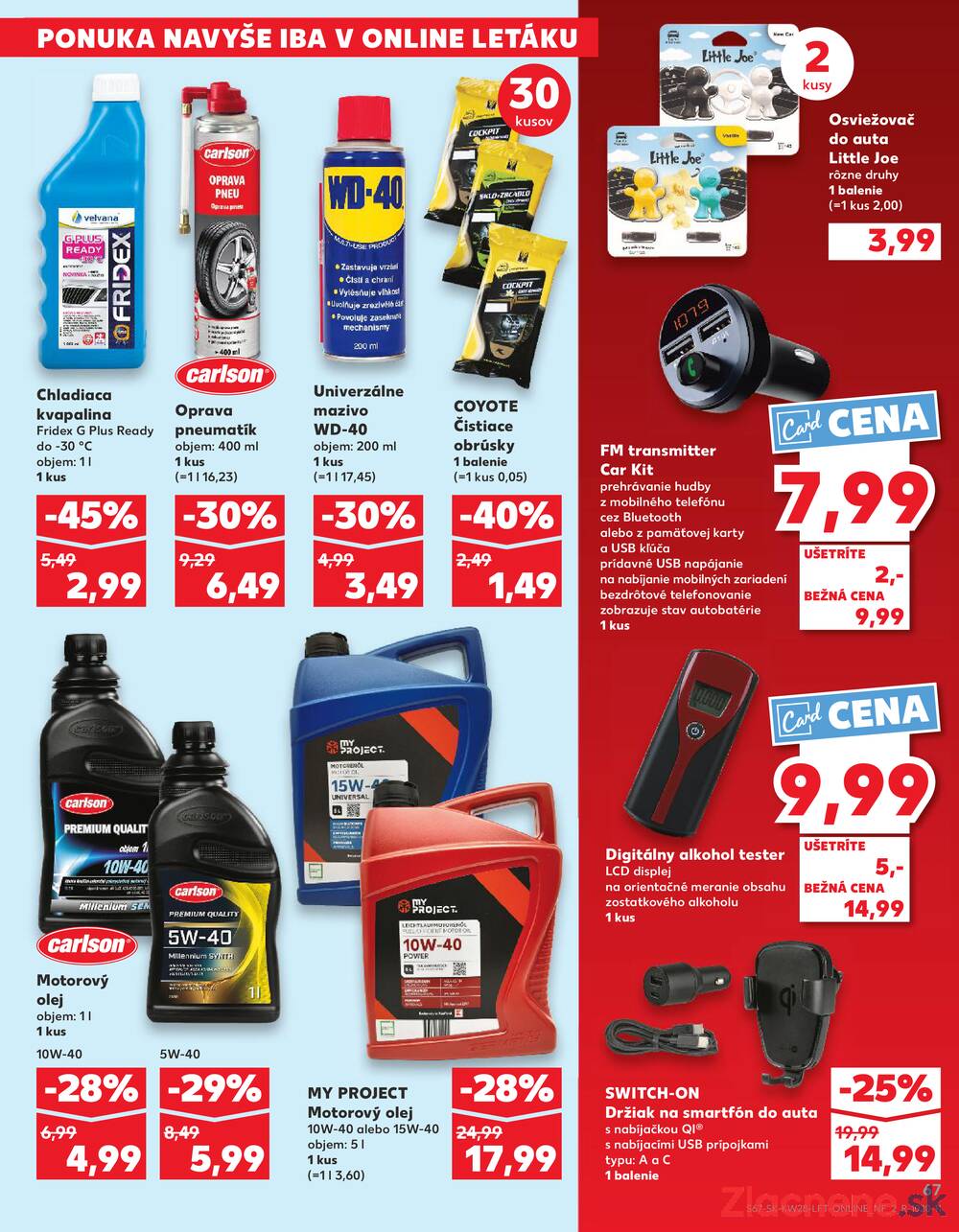 Leták Kaufland - Kaufland 10.7. - 16.7. - Kaufland Prešov - Sídlisko 3 - strana 67