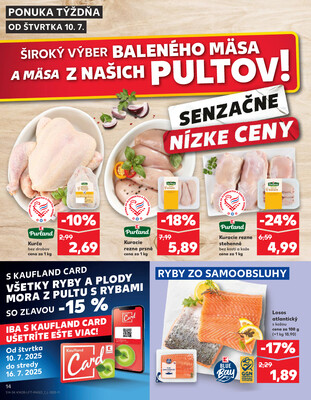 Kaufland 10.7. - 16.7. - Kaufland Trnava