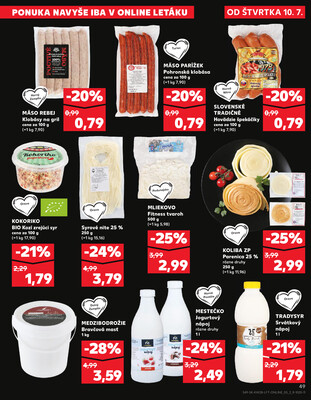 Kaufland 10.7. - 16.7. - Kaufland Trnava