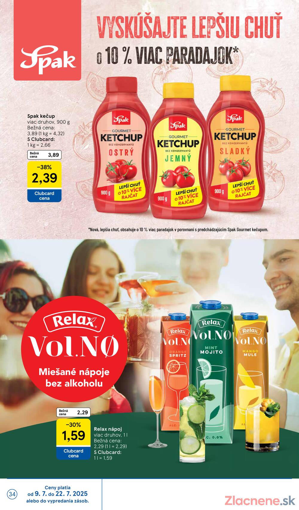 Leták Tesco - Tesco malé hypermarkety od 9.7. do 15.7.2025 - strana 34