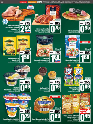 Leták COOP Jednota Slovensko
		  platný do 16.7.2025 - strana 26