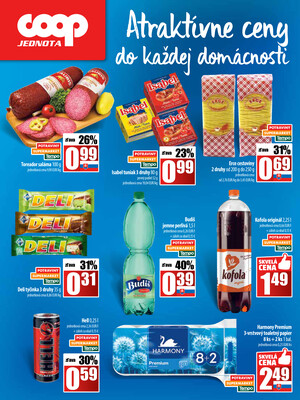 Leták COOP Jednota Slovensko
		  platný do 16.7.2025 - strana 28