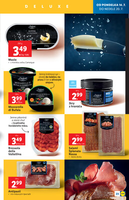 Leták Lidl
		  platný do 20.7.2025 - strana 25