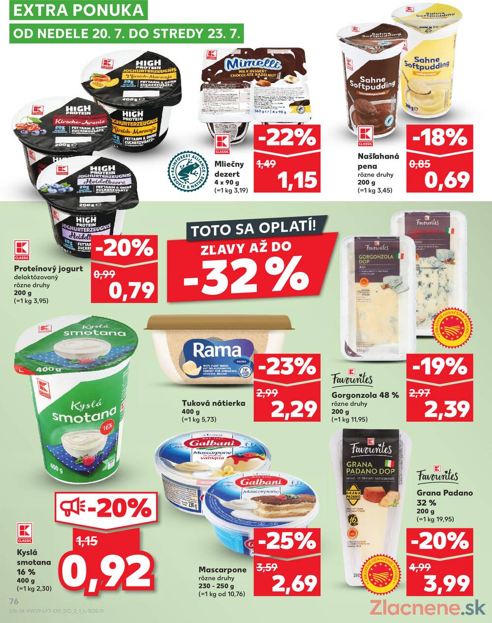 Leták Kaufland - Kaufland 17.7. - 23.7. - Kaufland Stará Ľubovňa - strana 76