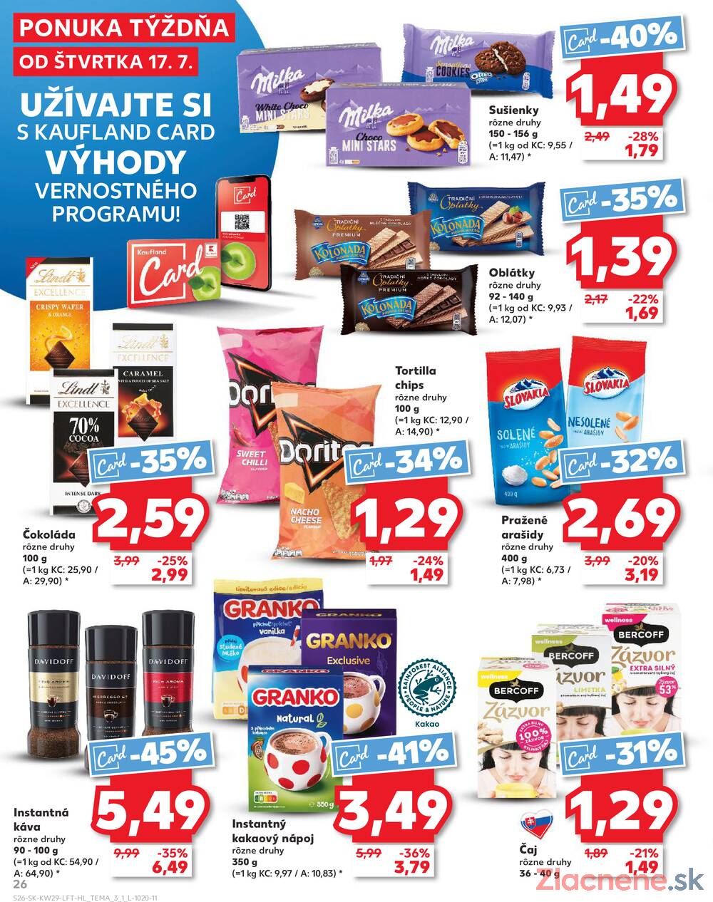 Leták Kaufland - Kaufland 17.7. - 23.7. - Kaufland Svidník - strana 26