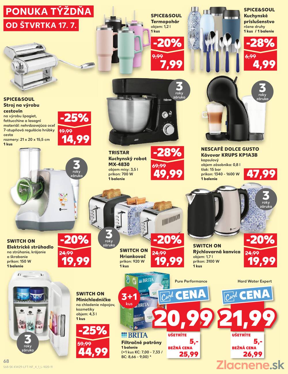 Leták Kaufland - Kaufland 17.7. - 23.7. - Kaufland Svidník - strana 68