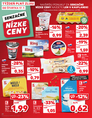 Kaufland 17.7. - 23.7. - Kaufland Svidník