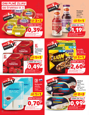 Kaufland 17.7. - 23.7. - Kaufland Svidník