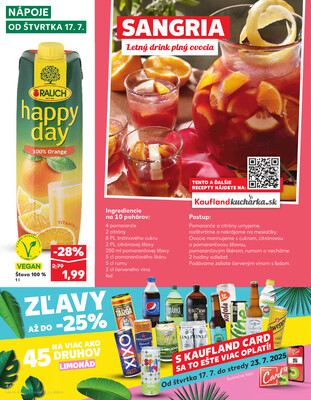 Kaufland 17.7. - 23.7. - Kaufland Svidník