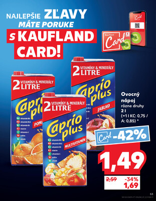 Kaufland 17.7. - 23.7. - Kaufland Svidník