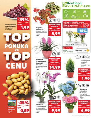 Kaufland 17.7. - 23.7. - Kaufland Handlová - Okružná ul.