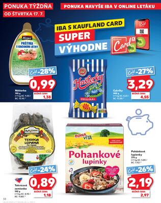 Kaufland 17.7. - 23.7. - Kaufland Handlová - Okružná ul.