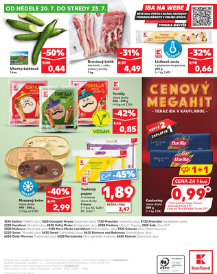 Kaufland 17.7. - 23.7. - Kaufland Partizánske