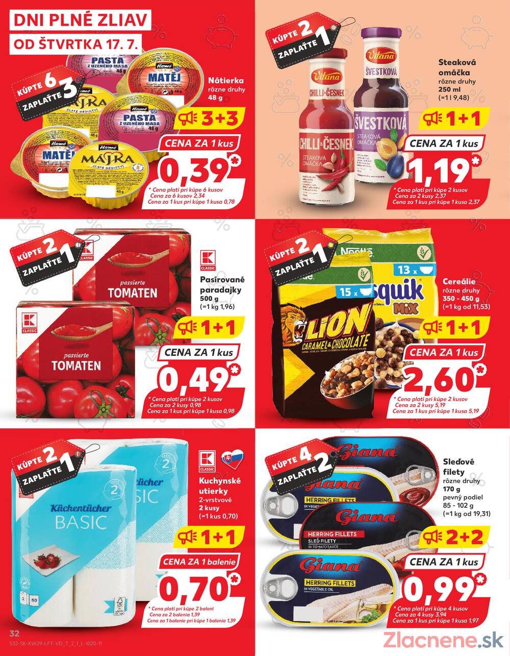 Leták Kaufland - Kaufland 17.7. - 23.7. - Kaufland Trenčín - strana 32