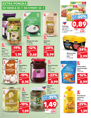 Kaufland 17.7. - 23.7. - Kaufland Bratislava - Bory