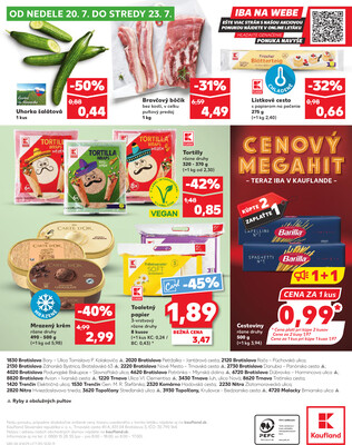 Kaufland 17.7. - 23.7. - Kaufland Komárno