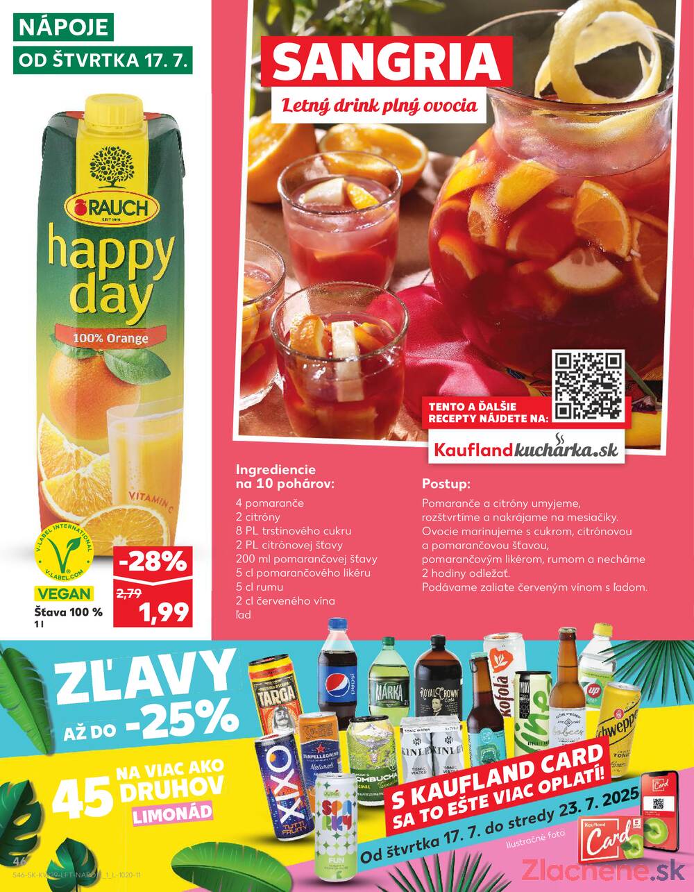 Leták Kaufland - Kaufland 17.7. - 23.7. - Kaufland Topoľčany-Krušovce - strana 46