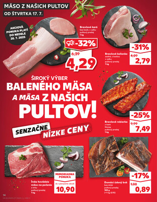 Kaufland 17.7. - 23.7. - Kaufland Topoľčany-Krušovce