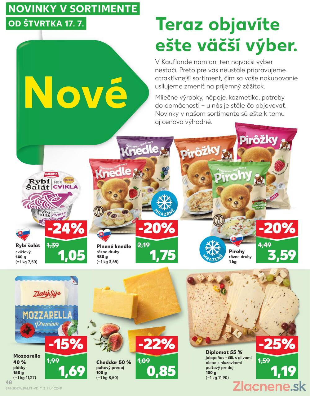 Leták Kaufland - Kaufland 17.7. - 23.7. - Kaufland Trnava - Trstínska cesta - strana 48
