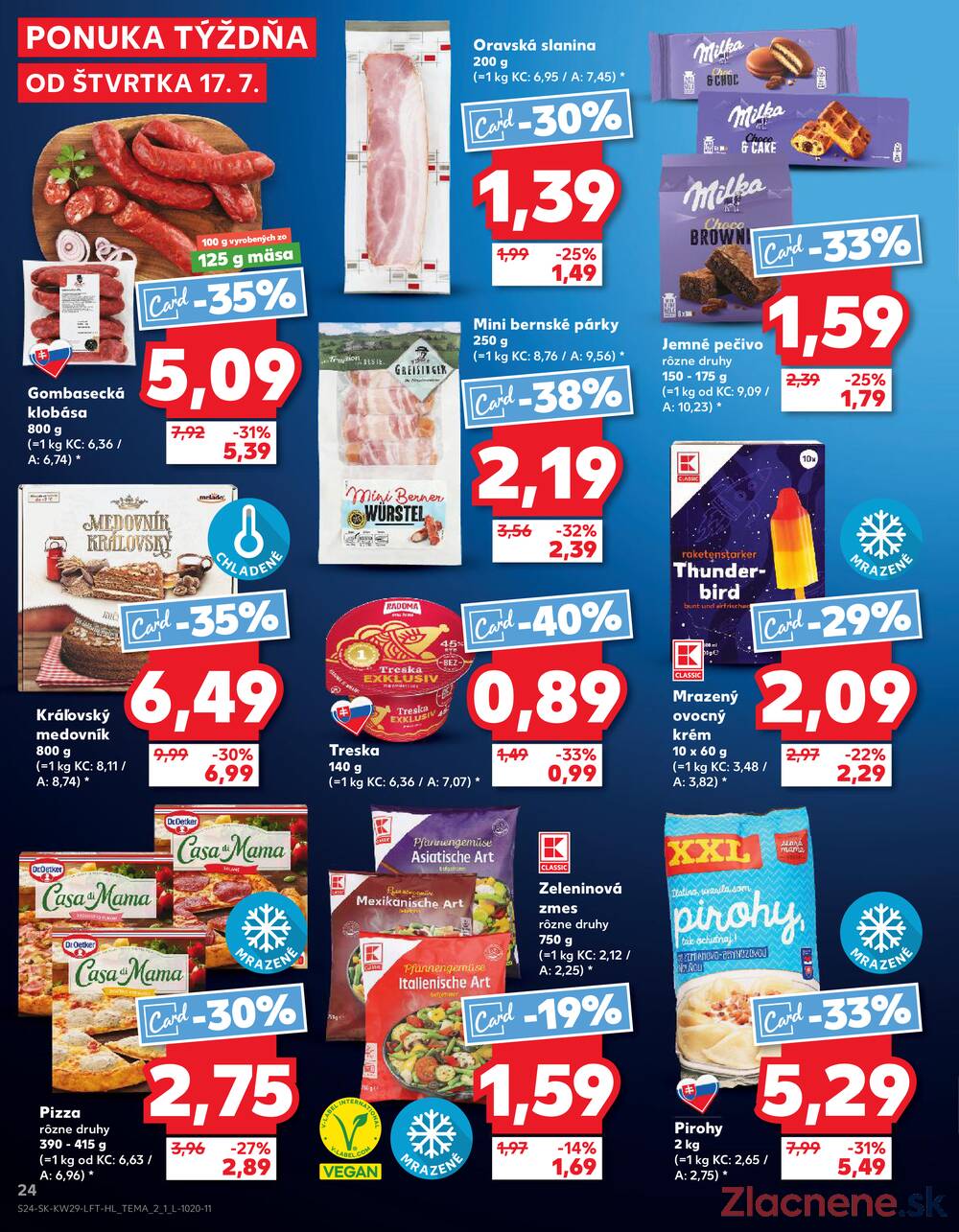 Leták Kaufland - Kaufland 17.7. - 23.7. - Kaufland Prešov - Ľubotice - strana 24