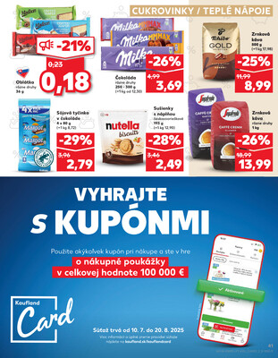 Kaufland 17.7. - 23.7. - Kaufland Prešov - Ľubotice