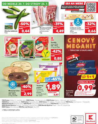 Kaufland 17.7. - 23.7. - Kaufland Prešov - Ľubotice