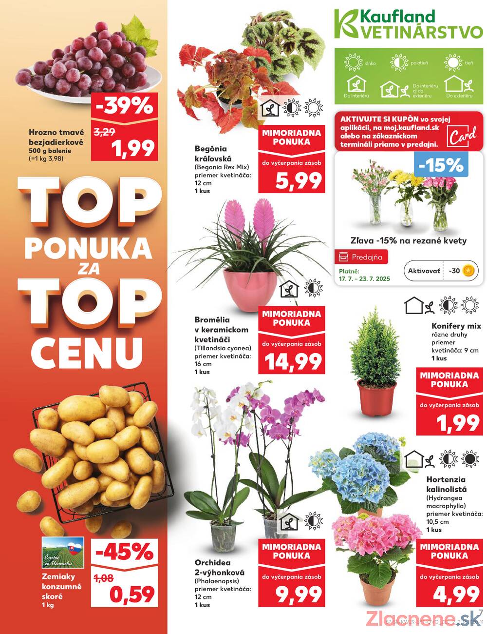 Leták Kaufland - Kaufland 17.7. - 23.7. - Kaufland Levice - strana 7